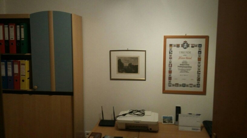 Kontor på bottenvåningen.