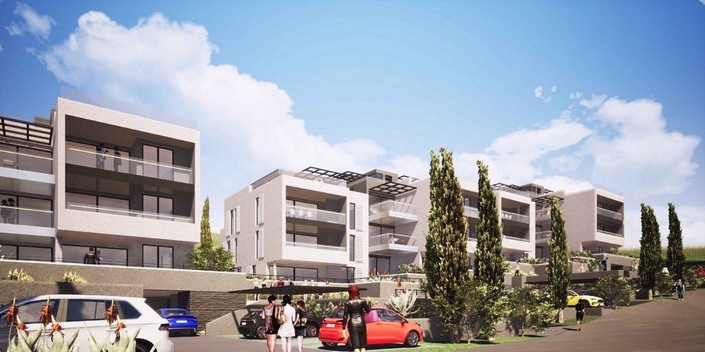 Köp lägenheter i Kroatien, Centrala Dalmatien, ön Ciovo Trogir - Panorama Scouting Immobilien A2387, inköpspris: 300 000 EUR - Bild 1