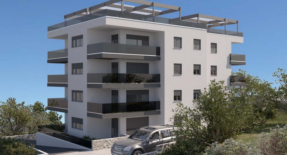 Köp lägenheter i Kroatien, Centrala Dalmatien, Ciovo Island Trogir - Panorama Scouting Immobilien A2467, inköpspris: 222 000 EUR - Bild 1