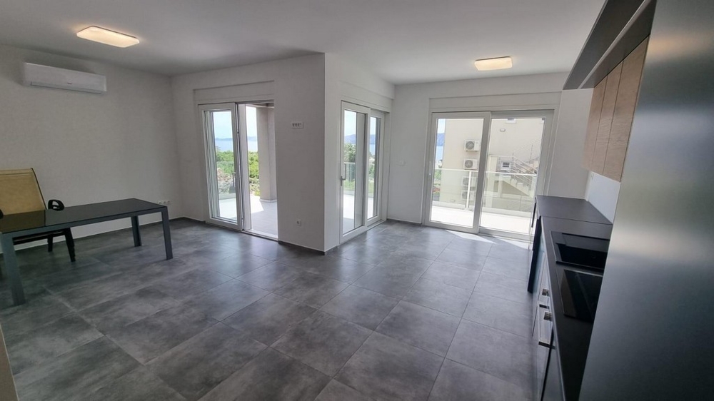 Öppen vardagsrumsdel.