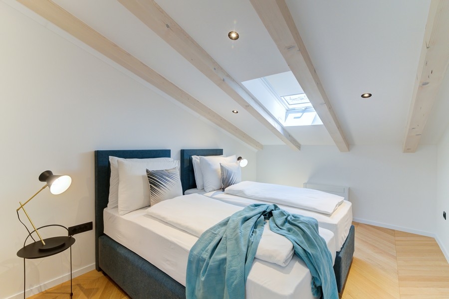 Moderna lägenheter precis vid havet