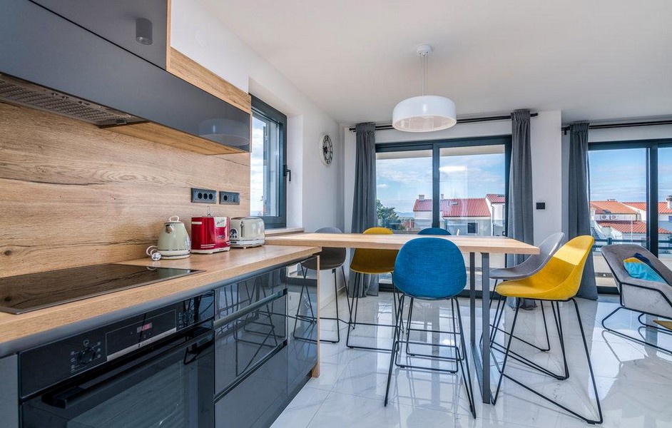 Luftkonditionerat vardagsrum.