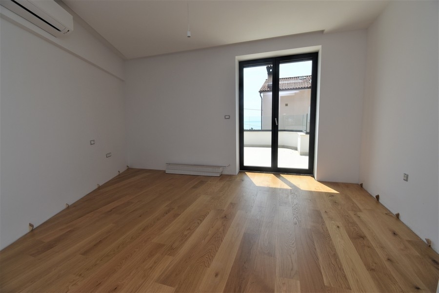 Ett av de tre luftkonditionerade sovrummen.