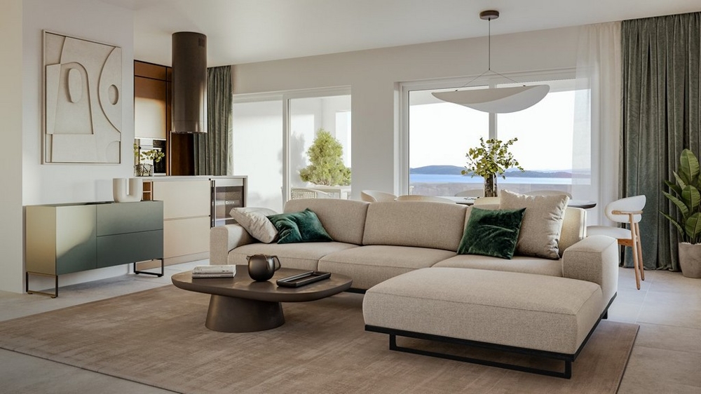 Modernt utrustad lägenhet i Vodice