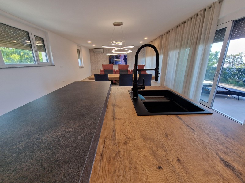 Det högkvalitativa köket.