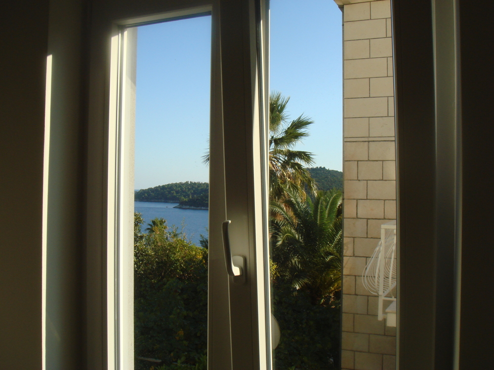 Lägenhet med havsutsikt i södra Dalmatien