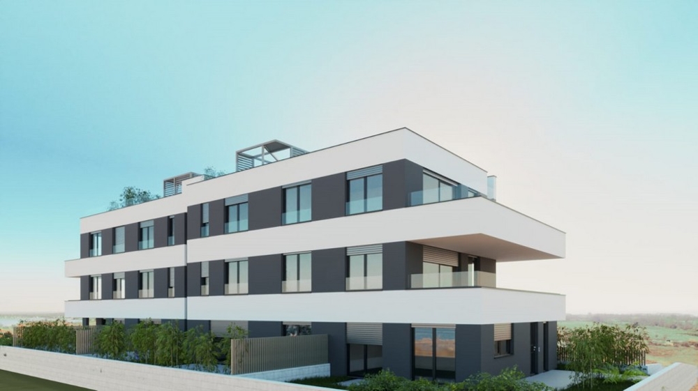 Nybyggda lägenheter med modern design i Privlaka (Kroatien), inte långt från Zadar, till salu.
