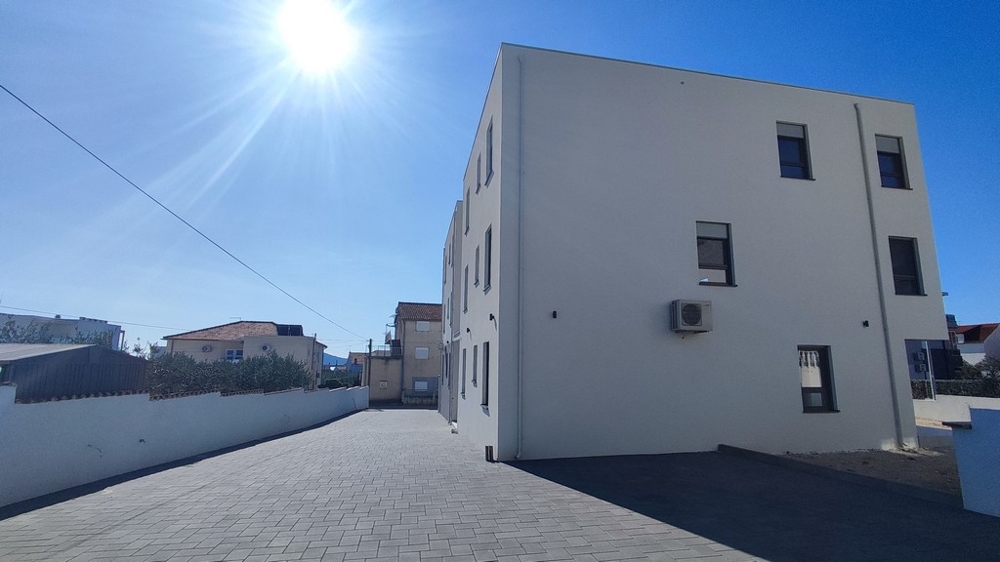 Oavslutad interiör av ett bostadsprojekt i Kroatien