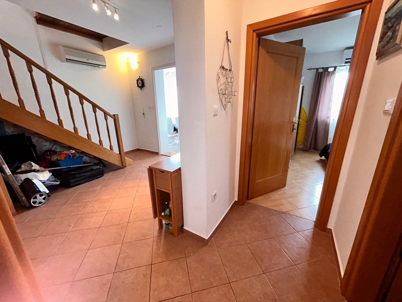 Hall och entré och luftkonditioneringen.