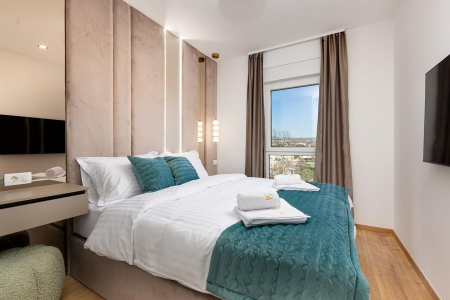 Det andra sovrummet erbjuder också en hög nivå av komfort.