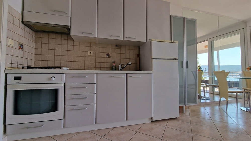 Fastighetens funktionella kök.