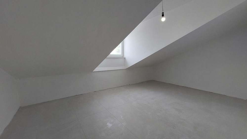 Snedtak erbjuder en mysig atmosfär.