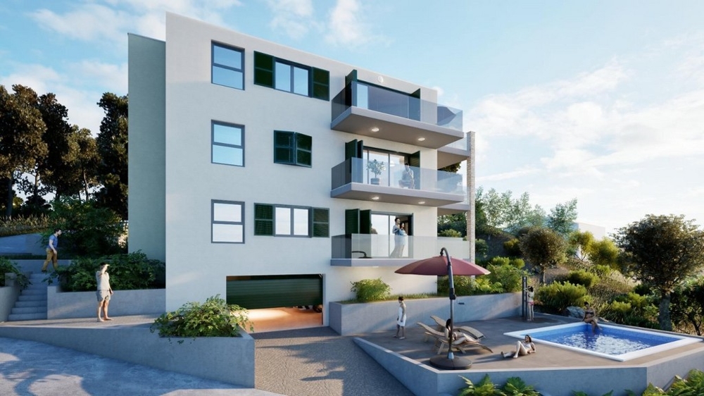 Köp nya lägenheter med pool i Kroatien - Panorama Scouting.