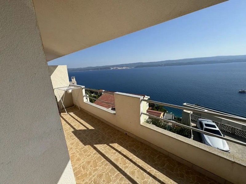 Lägenhet med öppen havsutsikt till salu i Kroatien - Panorama Scouting A3470.