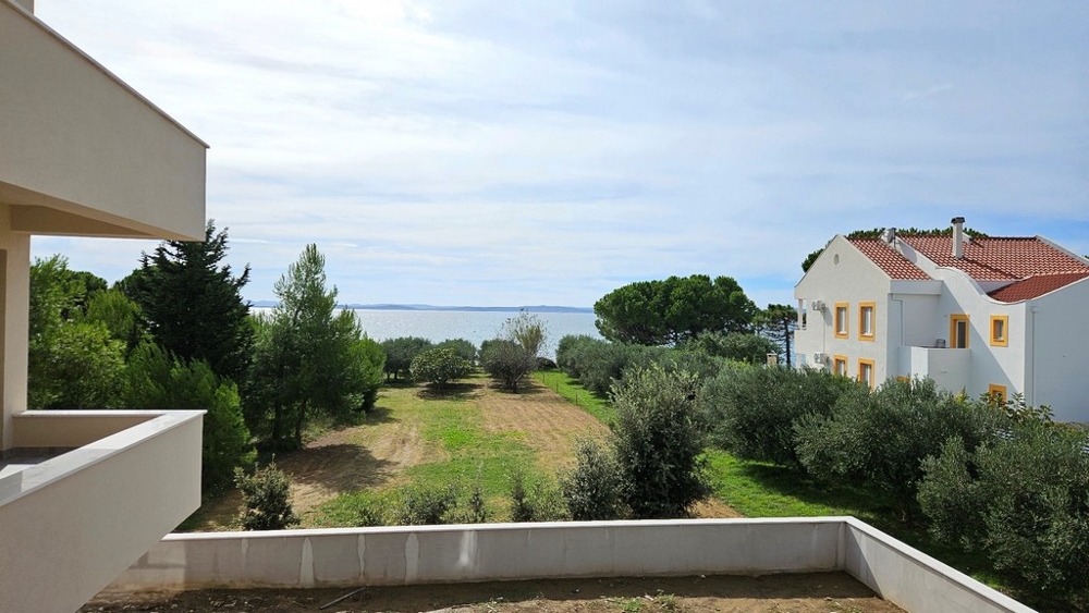 Utsikt från en balkong.