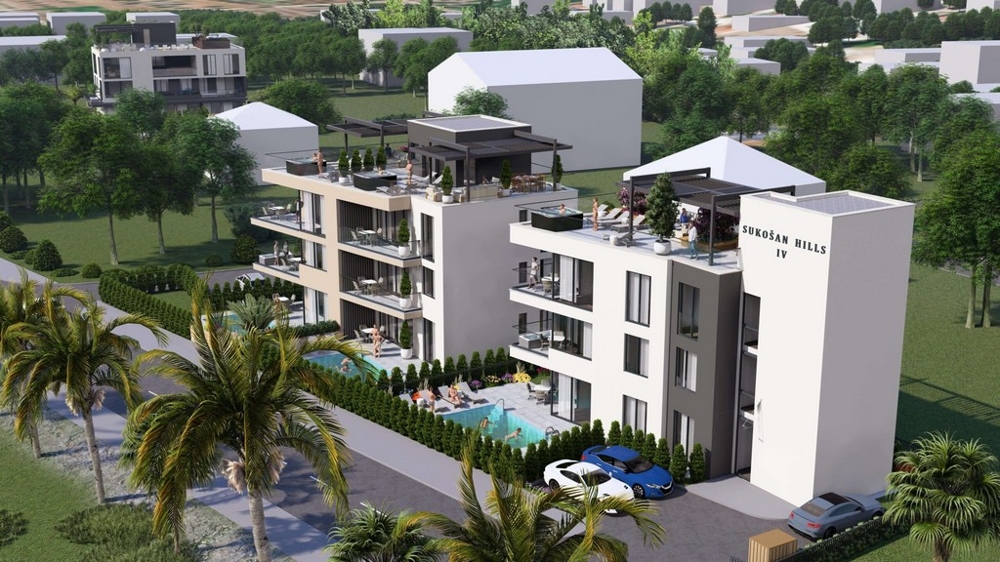 Köp nya lägenheter i Sukosan, Kroatien - Panorama Scouting.