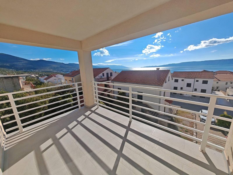 Havsutsikt över fastighet A3512 till salu i Kroatien.