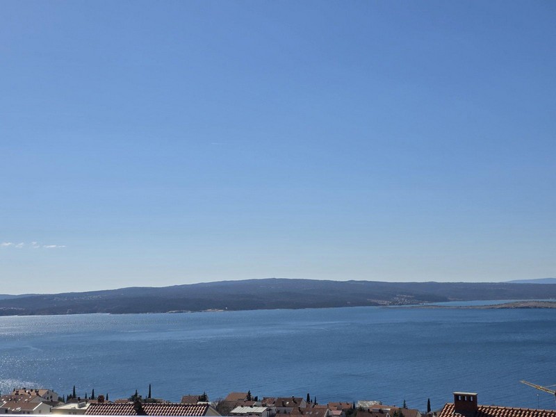 Panoramautsikt över havet och kustlandskapet