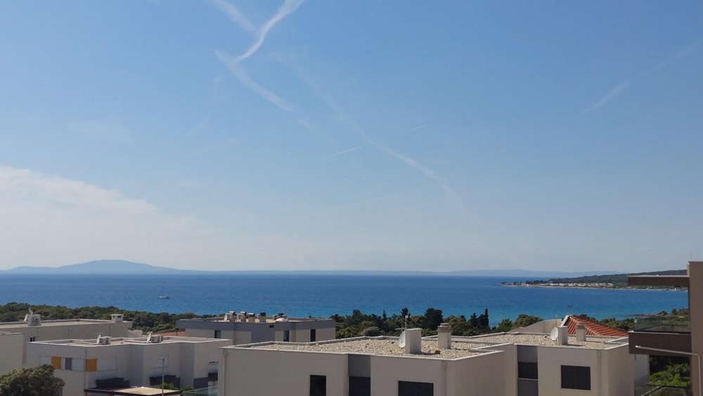 Havsutsikt från övervåningen