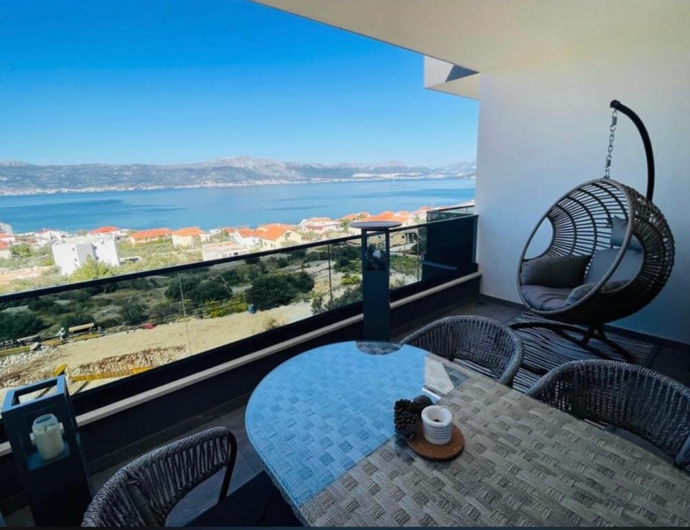 Lägenhet till salu på ön Ciovo i Kroatien - Panorama Scouting A3661.