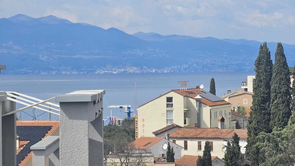 Havsutsikt över fastighet A3675 i Kroatien - Panorama Scouting.