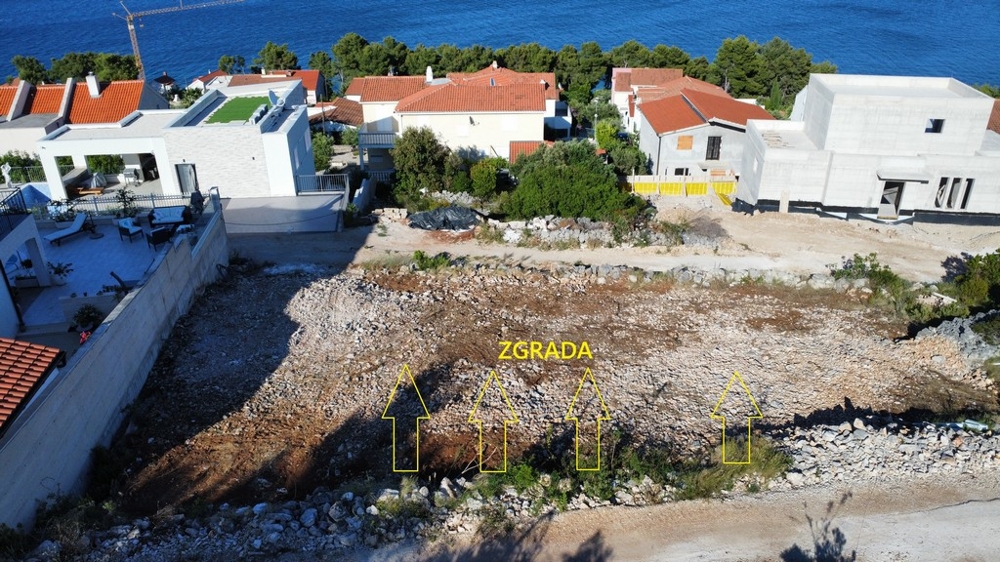 Här ska de nya lägenheterna byggas.