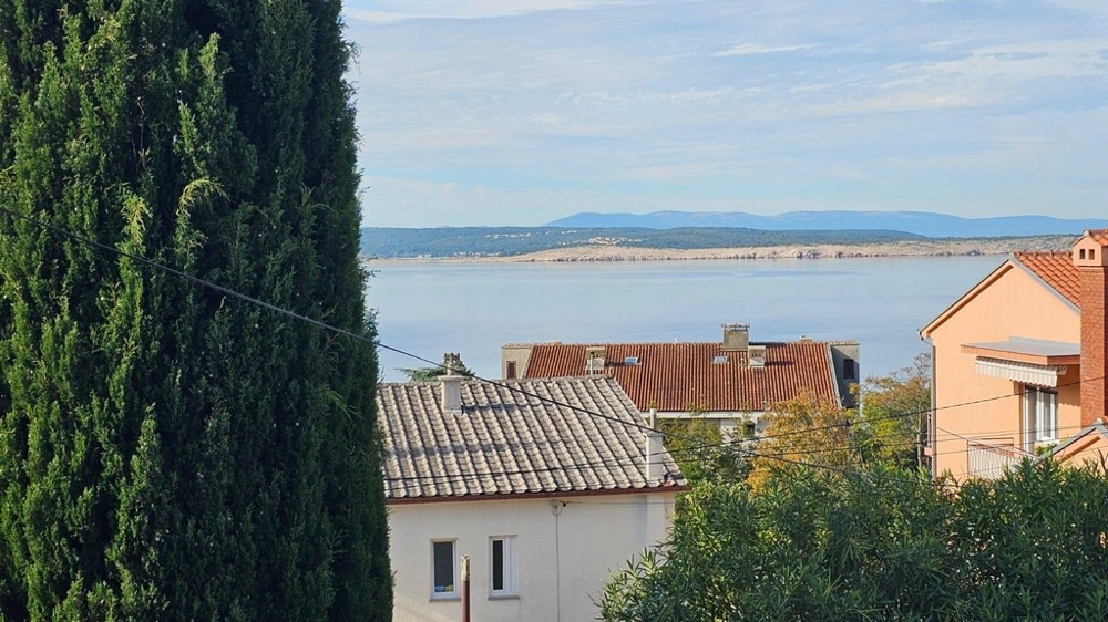 Havsutsikt över fastighet A3772 i Kroatien - Panorama Scouting.