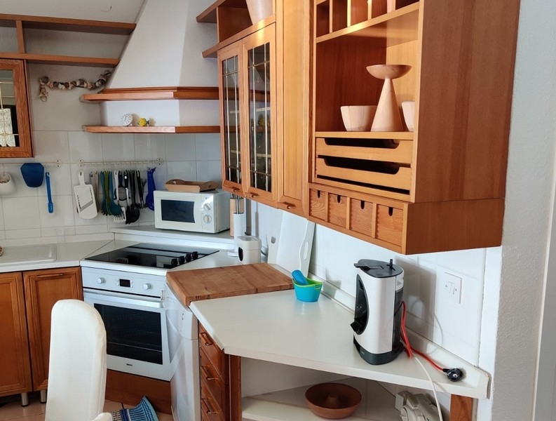 Lägenhetens kök.