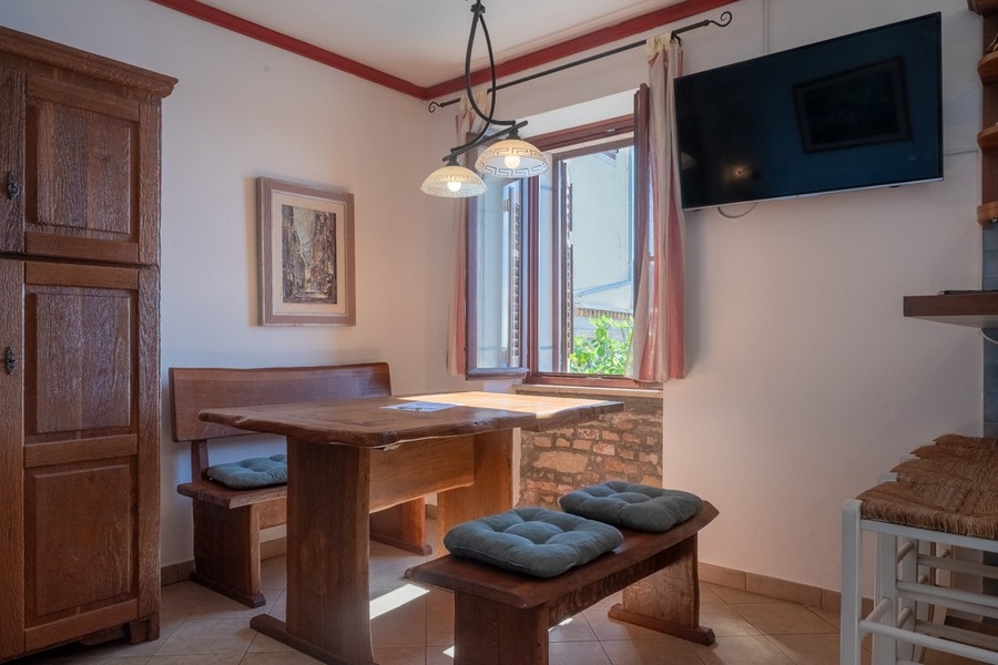 Matplats för fastighet A3795 i Rovinj, Istrien.