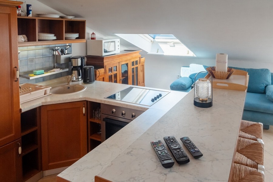 Kök av lägenhet A3796 i Kroatien.