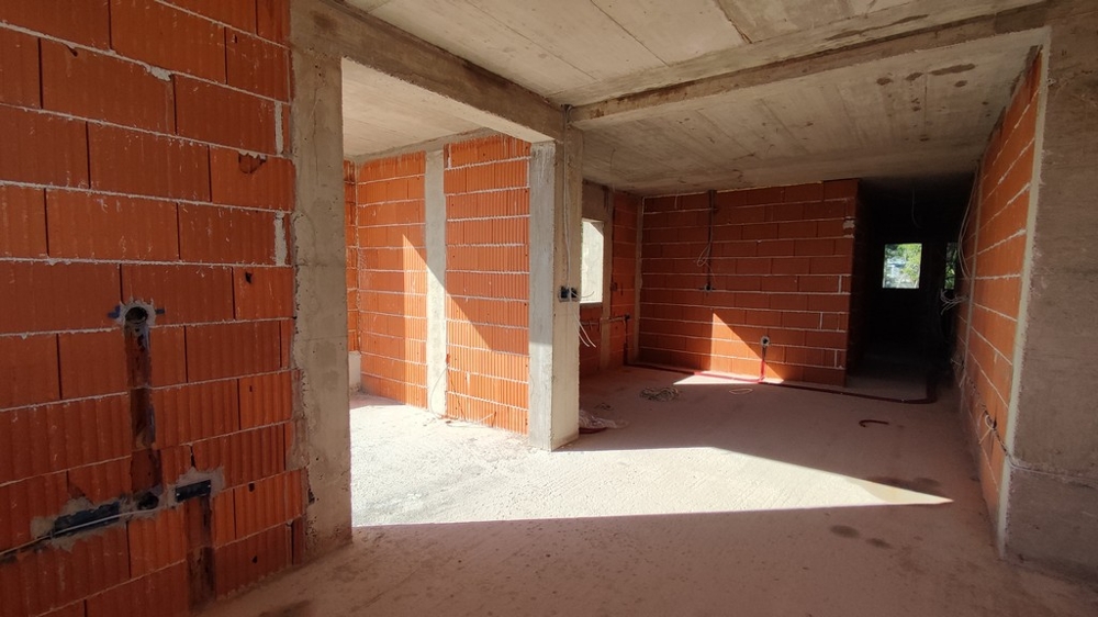 Shell vardagsrum med öppna ytor