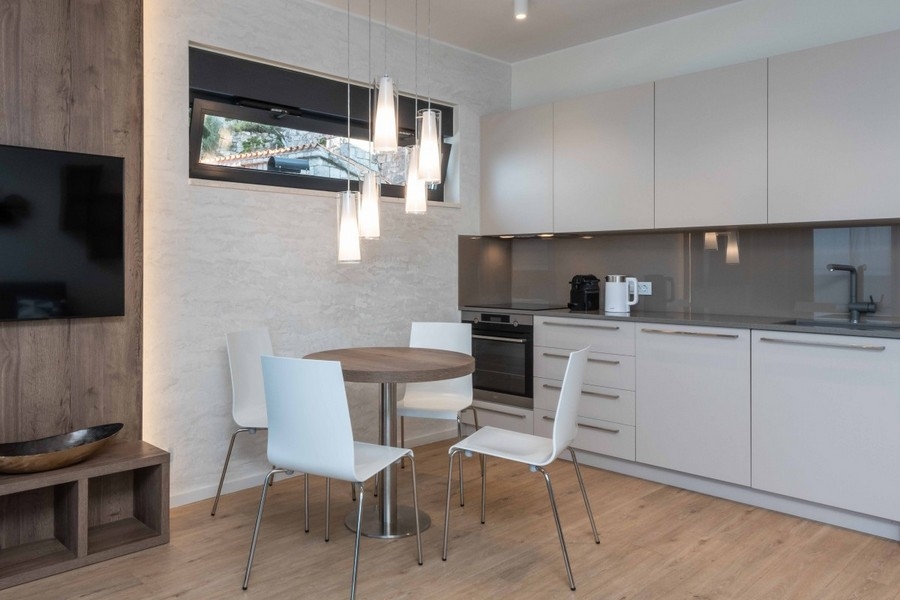 Matplats och kök för fastighet A3887 i Kroatien - Panorama Scouting.