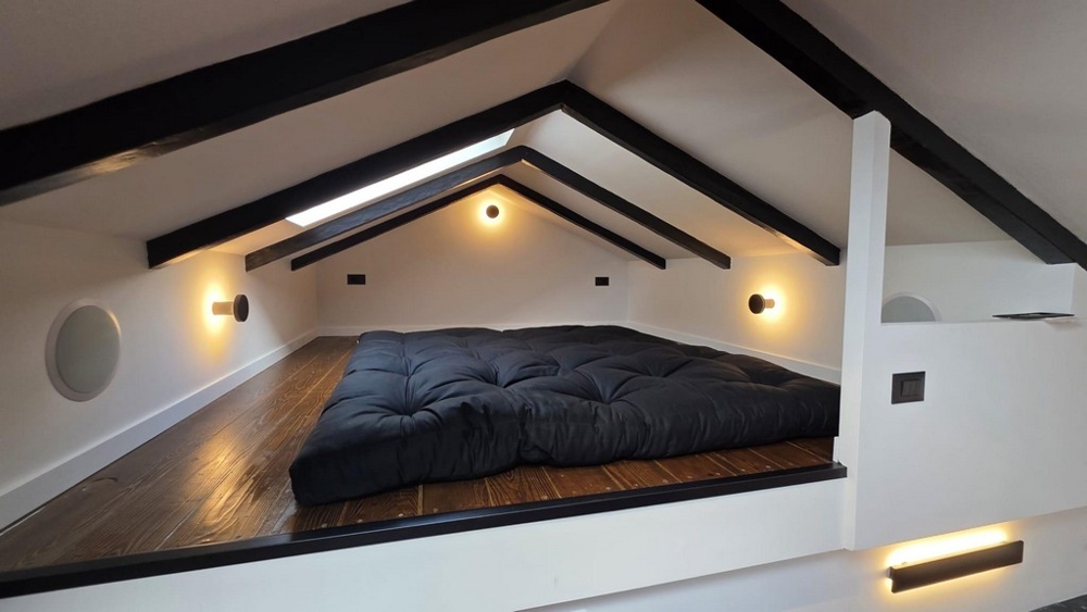 Sovplats på galleriplan