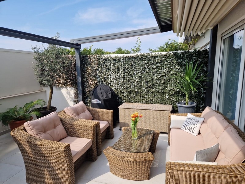 Mysig terrass med erbjudande A3901 i Zadar, Dalmatien.