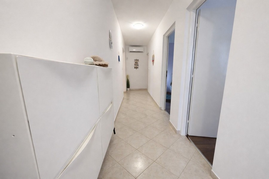 Hall med tillgång till sovrummen