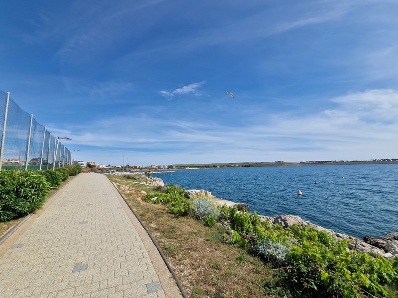 Strandläge på ön Pag i Kroatien