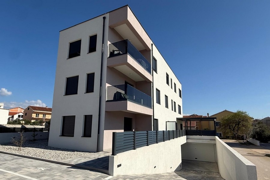 Modernt bostadshus i Kroatien
