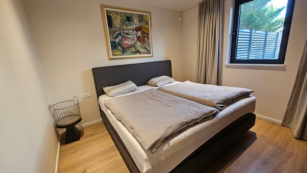 Andra sovrummet med dubbelsäng