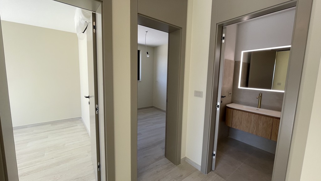 Hall med tillgång till badrummet