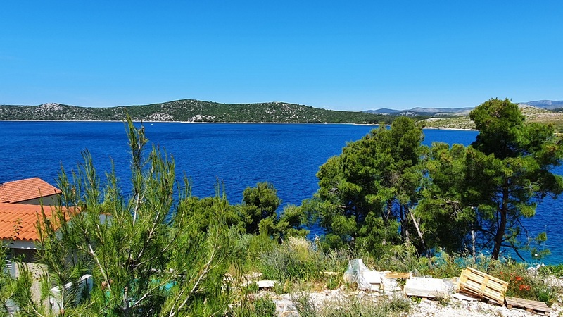 Panoramautsikt över havet.