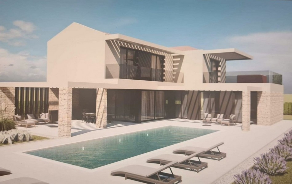 Byggnadsmark med projekt till salu