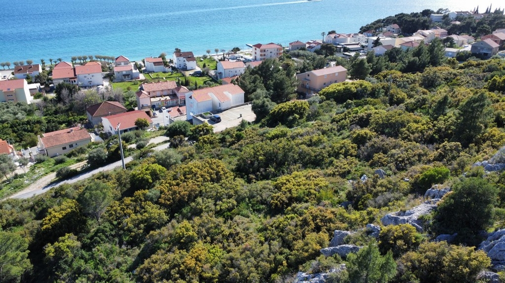 Havsutsiktstomt till salu på Peljesac i Kroatien - Panorama Scouting.