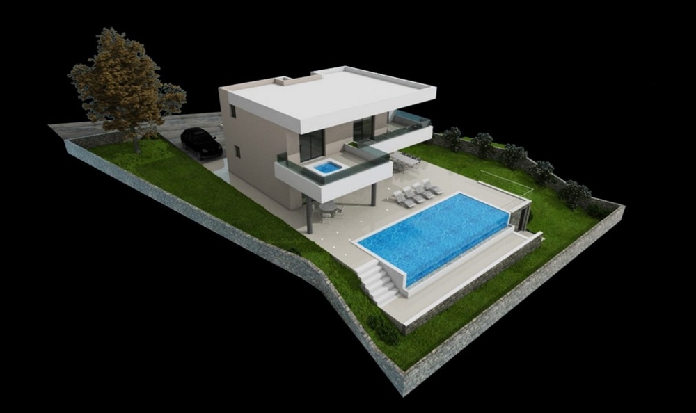 Köp byggmark i Trogir-regionen, Kroatien.