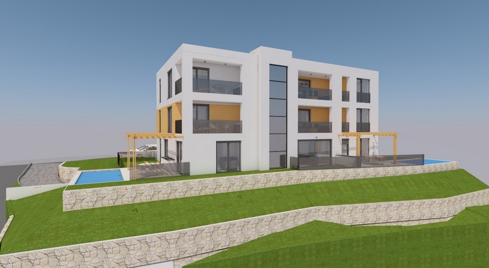 Köp byggmark på Icici i Kroatien.