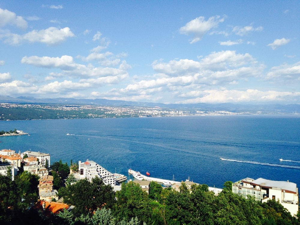 Villa vid havet i Opatija till salu.
