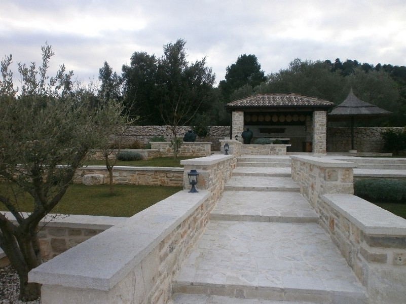 Havsutsikt från fastighet H1334, en stor fastighet på första raden mot havet.