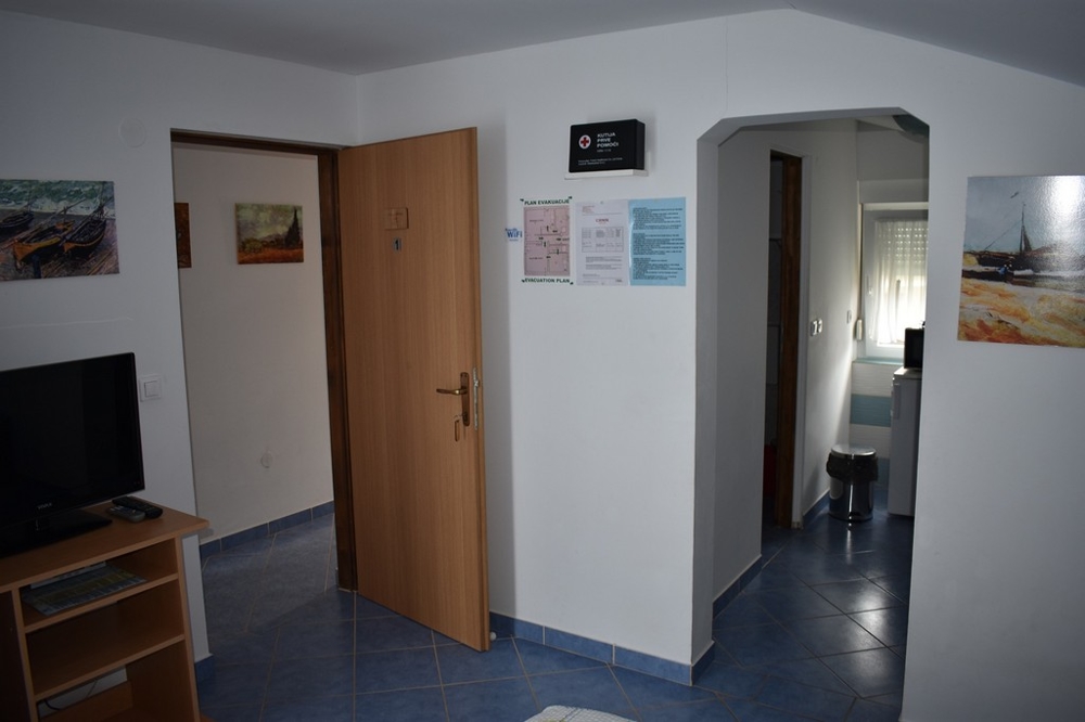 Ett pentry i en lägenhet på H1455