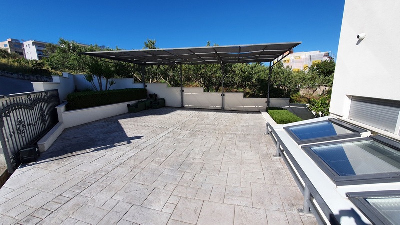 Platser för Villa H1783 på ön Ciovo i Kroatien.