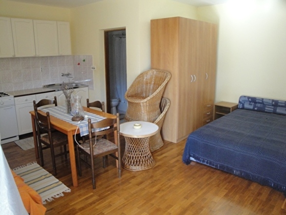 Utsikt in i en av lägenheterna.