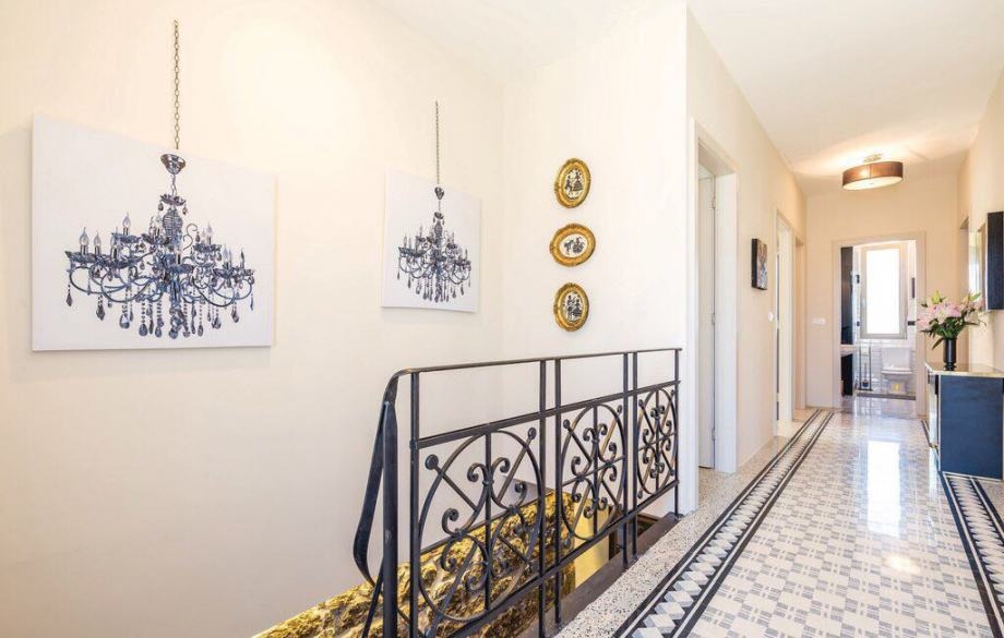 Badrummet i villa H1461 i Kroatien, Opatija-regionen.